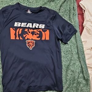Majestic Cool Base Chicago Bears Navy Shirt